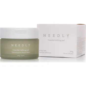 Pleťový peeling NEEDLY Cicachid Chilling Pad 200 g / 70 pcs