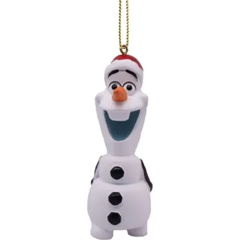 Vánoční dekorace Christmas Inspiration Disney Vánoční ozdoba Olaf santa 9,5 cm