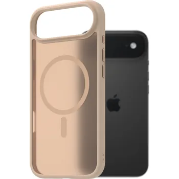Pouzdro na mobilní telefon AlzaGuard Matte Case Compatible with Magsafe pro iPhone Air pískově žlutý