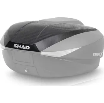 Příslušenství k zavazadlu SHAD Kryt kufru pro SH58X karbon