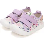 DDstep Barefoot plátěné tenisky D.D.step C100-61432A Cream Velikost: 22