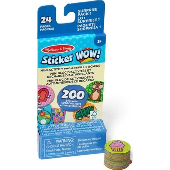 Dětské zboží Melissa & Doug Sticker WOW! Náplň Překvapení