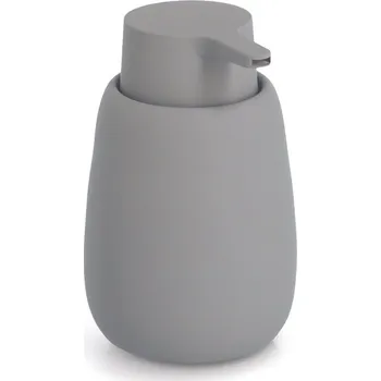 Dávkovač mýdla ZELLER Dávkovač na mýdlo keramický 8,8 × 8,8 × 13,7 cm, šedý