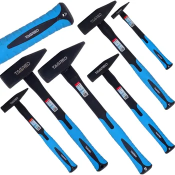 Kladivo Kovářská kladiva z laminátu, sada 6 kovářských kladiv, kovářské kladivo 0,1-2 kg TA1422