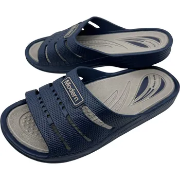 Dámské pantofle Modern Dámské modré pantofle 16 Barva: Modrá, Velikost: 37