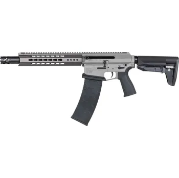 Airsoftová zbraň Double Bell DB AEG brokovnice Genesis Arms Gen-12 Kestrel ETU – Šedá