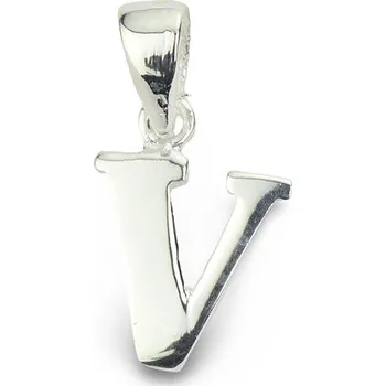 Náramek ORIENTAL Stříbrný přívěsek Písmeno "V" (Ag 925/1000, 0,81 g)