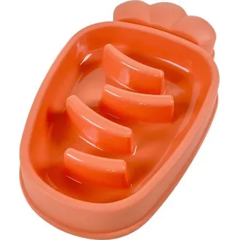 Miska pro psa ANNAM Miska proti hltání 32 cm, oranžová