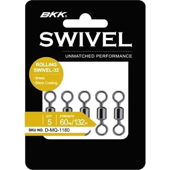 BKK Rolling Swivel-32 Velikost 4/0 135kg 2ks