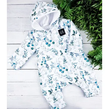 Dětský overall Kulišárny Zateplený overal s fleecem EUKALYPTUS VELIKOST: 86