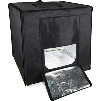 LED osvětlení SEFIS LED světelný fotostan - fotobox 40 x 40 x 40 cm