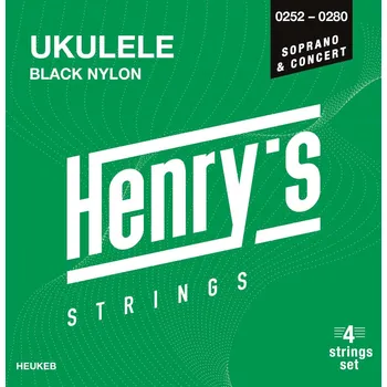 Hudebniny Henry's Strings Black Nylon