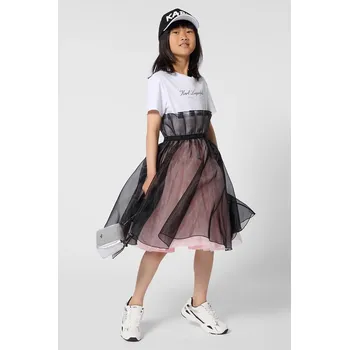 Dámské šaty Dívčí šaty Karl Lagerfeld Z31140.86.108 růžová 30X, vel. 102