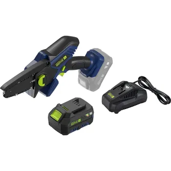 Motorová pila ALZATOOLS Řetězová pila jednoruční AKU CMCHS20V BatteryONE 20V (1x4 Ah)