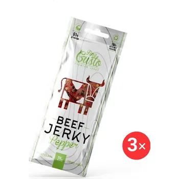 Sušené maso Fine Gusto hovězí Pepř 3 x 25g