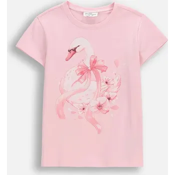 Dětská móda Dětské tričko Coccodrillo WC6143203VGA růžová 03X, vel. 116