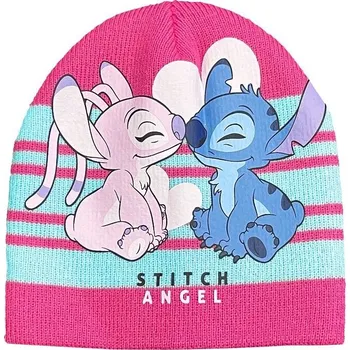 Pokrývka hlavy Čepice Lilo a Stitch 4015 malinová 52