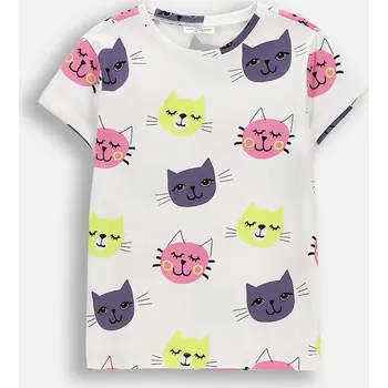 Dětská móda Dětské tričko Coccodrillo WC6143221VGA bílá 00X, vel. 122