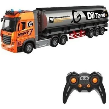 RC model auta Mamido MT1393 Kamion s cisternou na dálkové ovládání 1 : 24 se zvuky a světly