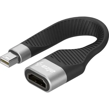 Datové redukce AlzaPower FlexCore Mini DisplayPort (M) to HDMI (F) 4K 30Hz černý