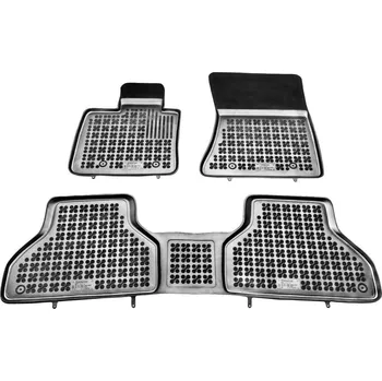 Autodoplněk Rezaw-Plast, Gumové koberce se zvýšeným okrajem, BMW X6, E71, 2008-2014