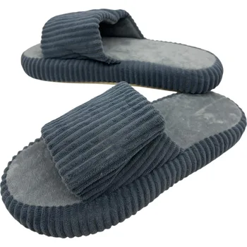 Dámské pantofle Sport Dámské šedé domácí pantofle 05 Barva: Šedá, Velikost: 38/39