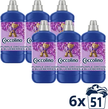 Aviváž COCCOLINO Purple Orchid & Blueberries 6 × 1275 ml