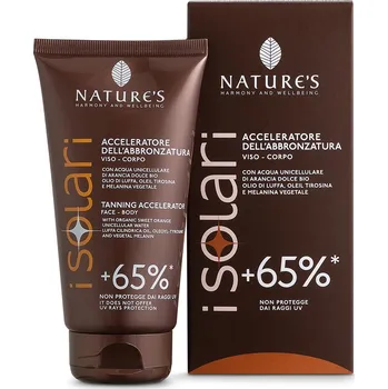 Pleťový krém BIOS LINE SPA Nature´s I Solari akcelerátor opálení +65% na obličej a tělo 50 ml