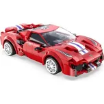 CaDA RC programovatelné sportovní auto Red Race Car 306 dílků