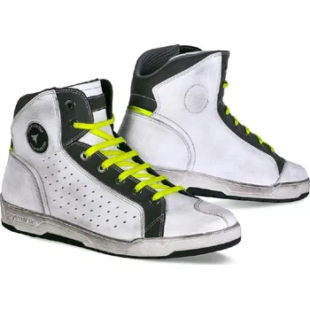 Moto obuv STYLMARTIN SECTOR - bílé moto boty 46