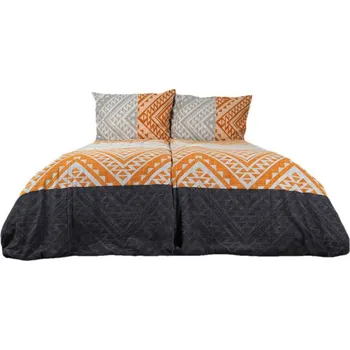 Povlečení B.E.S. - Petrovice Bavlněné flanelové povlečení české výroby - Etnic Terra