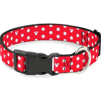 Obojek pro psa Buckle Down obojek pro psa regular Minnie puntík vel. L 38 - 66 cm
