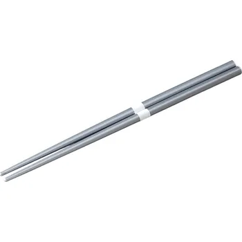 Příbor Made In Japan Jídelní hůlky 22,5 cm, stříbrné/bílé, bambus