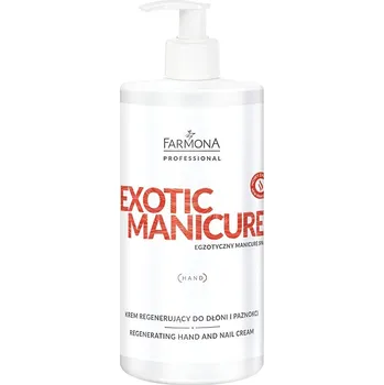 Péče o ruce FARMONA Exotic manicure regenerační krém na ruce a nehty, 500 ml