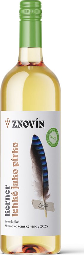 Znovín Kerner 2025 moravské zemské víno 0,75 l (5316)
