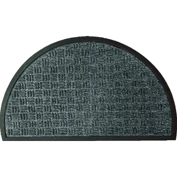 Rohožka DuraHome Vstupní rohož půlkruh VIOLA 45 × 75cm, černá