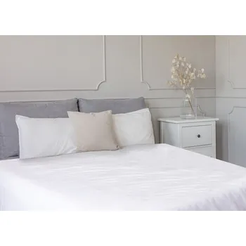 Prostěradlo TipTrade Prostěradlo Jersey MAKO 80x200 cm - Bílé