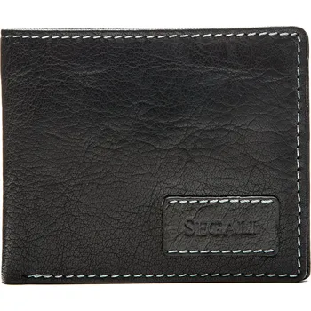 Peněženka SEGALI Pánská peněženka kožená 1166, černá