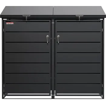 Popelnice SCORPION Přístřešek na popelnice D07GG2Z, antracit