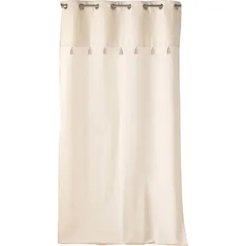 Sprchový závěs Douceur d'intérieur Záclona boho se střapci IZIGOLD, 140 × 240 cm