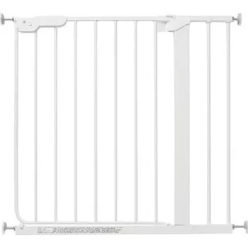 Dětská zábrana BabyDan Maja White se 2 prodlouženími, 74-80 cm