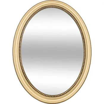 Zrcadlo Atmosphera Zrcadlo v zlatém rámu Victoria, v ludvíkovském stylu, 53 × 40 cm