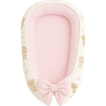 Hnízdečko pro miminko BabyTýpka Hnízdečko Zoo Pink
