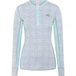 Kari Traa Rose Ls, Bright Turquoise, M