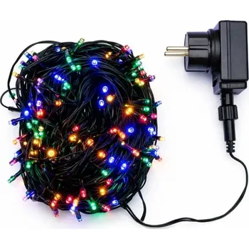 LED páska DECOLED LED světelný řetěz ELSLN, 40 m, 200 barevných diod, IP44, vč. zdroje