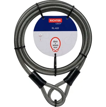 Visací zámek RICHTER CZECH Lankový zámek RL.422.10x3000.CRN
