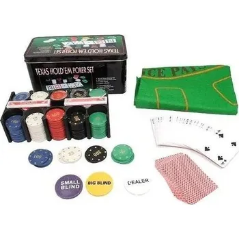 Desková hra Malatec Texas Holdem Poker Set
