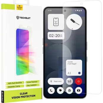 Techsuit - průhledné sklo Clear Vision - Nothing Phone (3a) Pro - průhledné