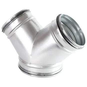 Vzduchotechnické potrubí Kalhotový kus kruhový Ø150 Ø125