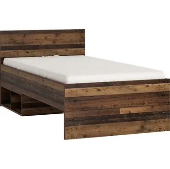 Postel Nejlevnější nábytek Postel LIVANA 90 × 200 cm, old style